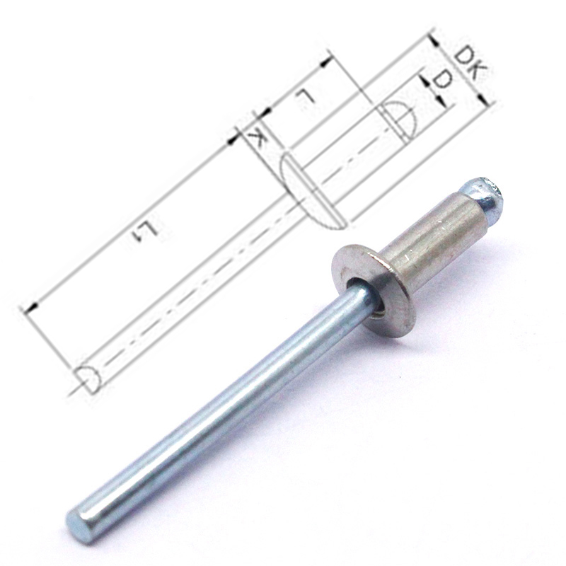 Working principle of blind rivets Rivet manufacturerrivet factory