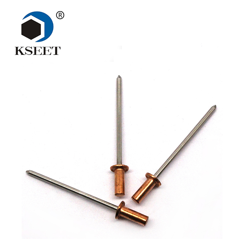 Aluminum closed end brass sealed rivets Rivet manufacturerrivet factory