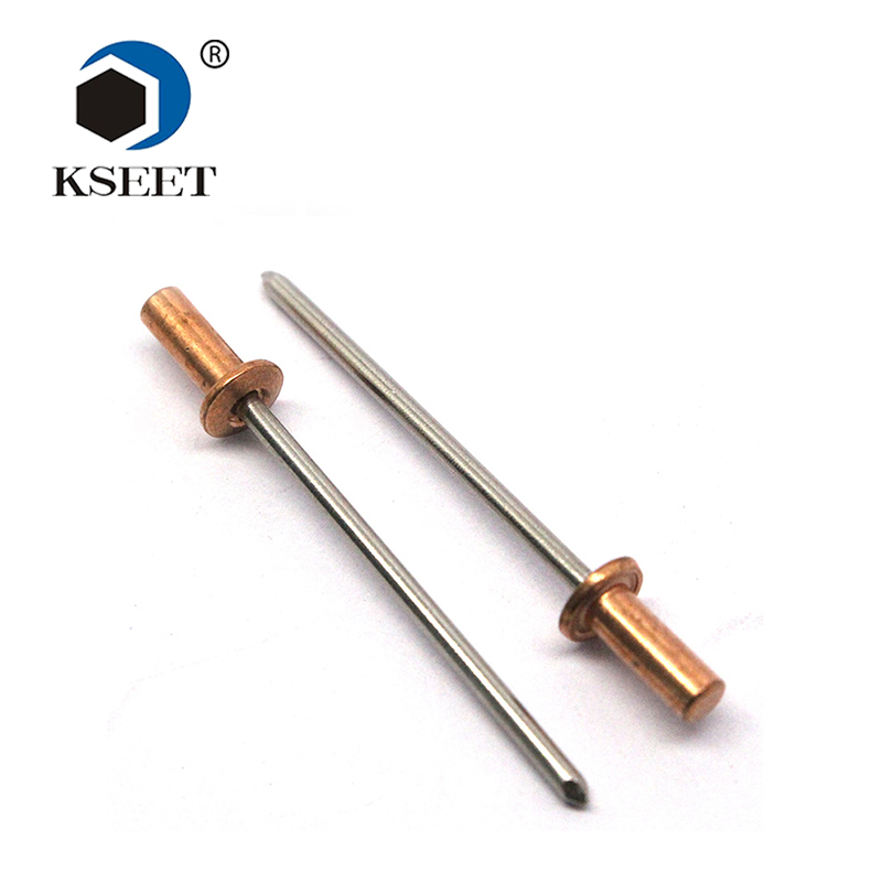 Aluminum closed end brass sealed rivets Rivet manufacturerrivet factory
