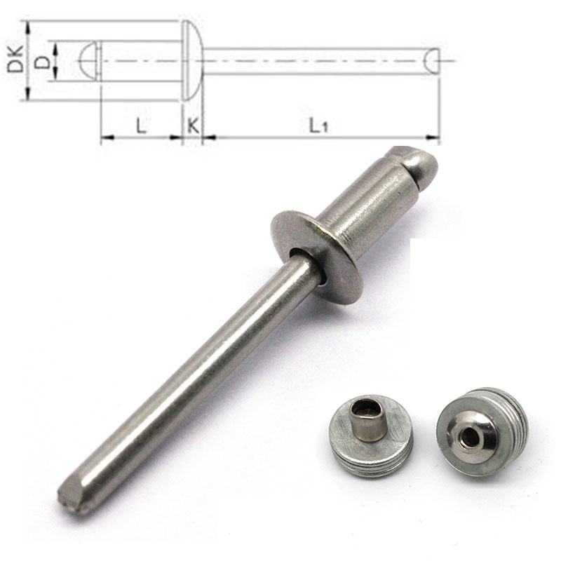 Blind rivet installation steps and application Rivet manufacturer