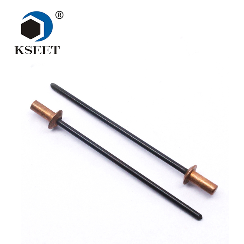Sealed type flat head copper blind rivet for sale Rivet manufacturerrivet factory