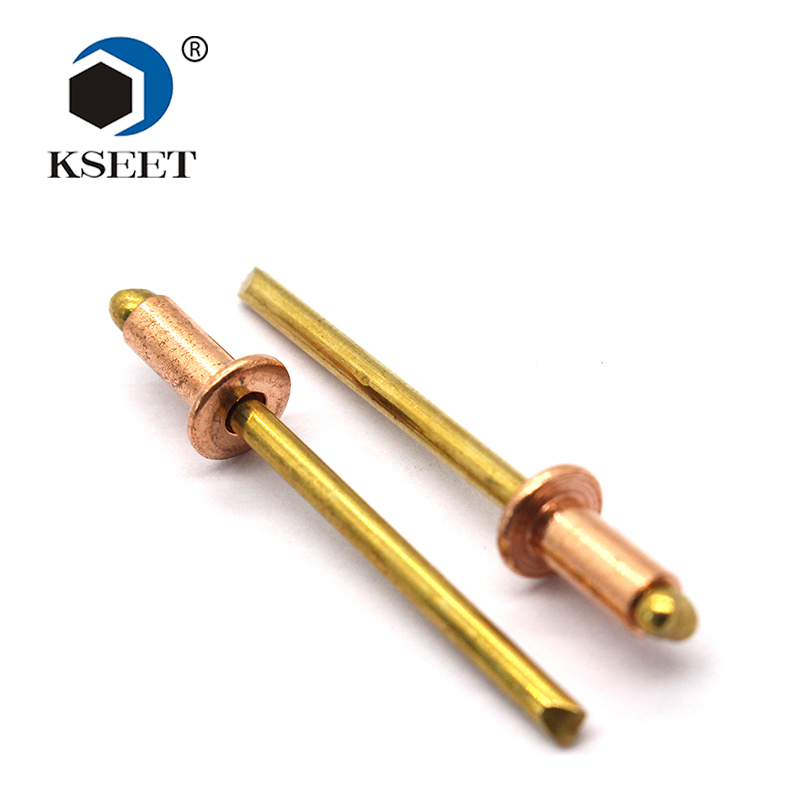 8mm open round head copper pop rivet Rivet manufacturerrivet factory