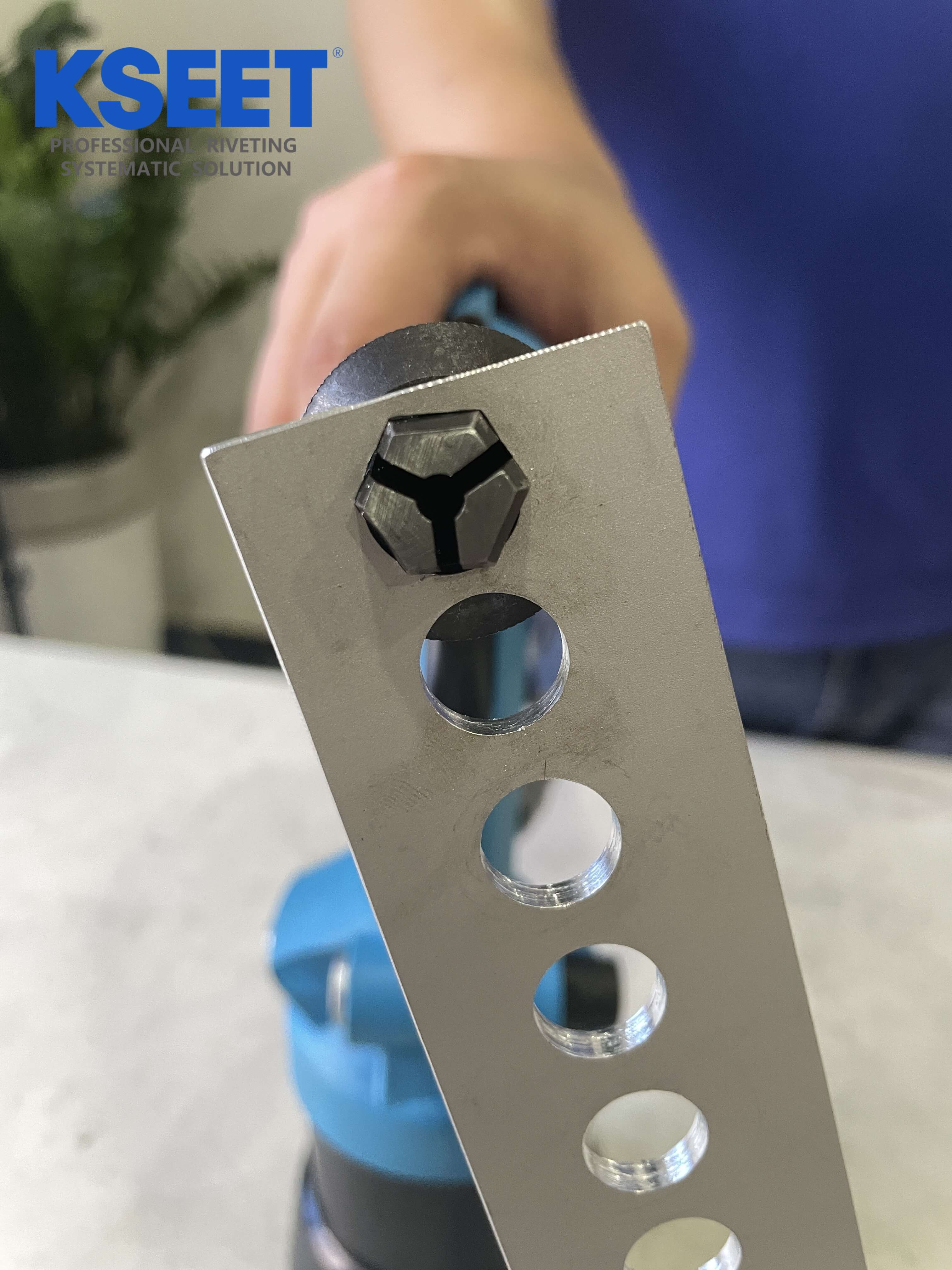 Hole Creating Rivet How to Convert a Round Hole into a Hex Hole - Rivet manufacturer-rivet ...
