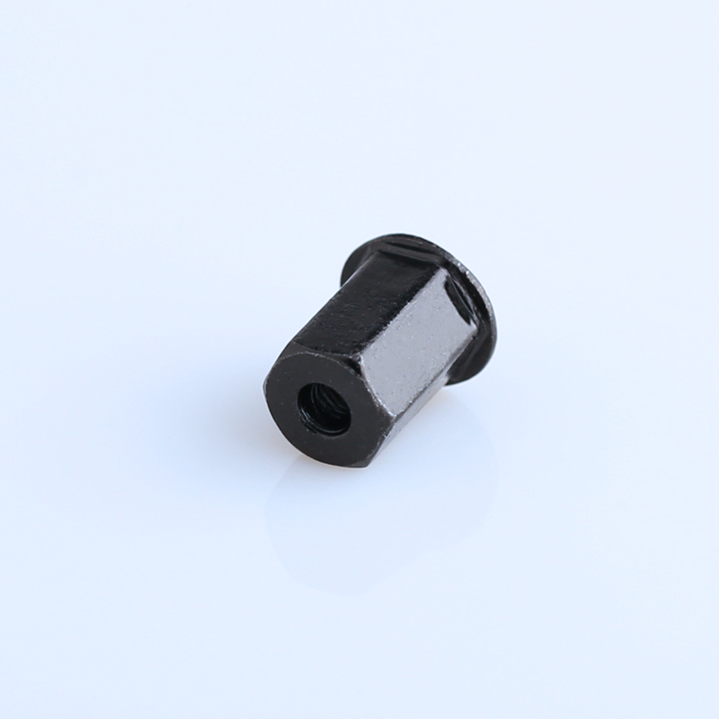 Black steel open head rivnut hex rivet nut - Rivet manufacturer-rivet ...