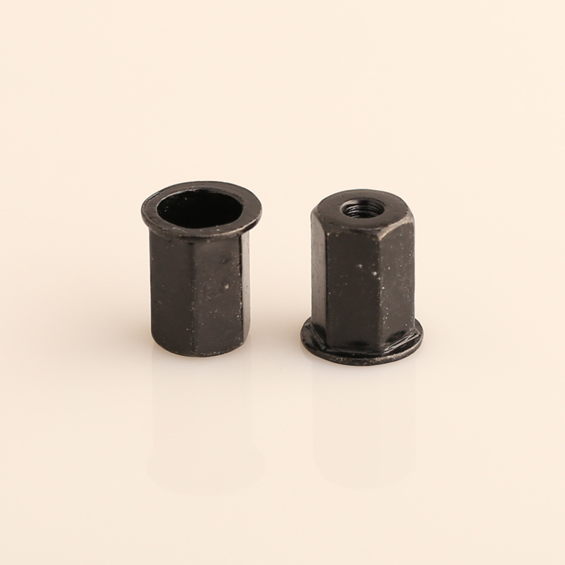 Black steel open head rivnut hex rivet nut - Rivet manufacturer-rivet ...